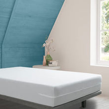 Tural - Coprimaterasso Elastico in Spugna di Microfibra con effetto seta al tatto. Dimensioni 160 x 190/200 cm | Coprimaterasso con cerniera | Per materassi alti 30 cm