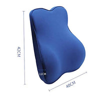 LBLQWE Rilassamento della Corsa Comodo Cuscino per la Guida dell'auto, Imbottitura in Memory Foam a Vita lenta