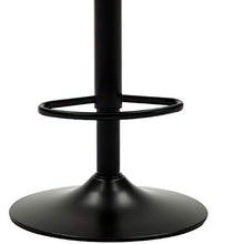 Sedia da Disegno con Schienale,Sgabello Girevole A Riposo del Piede Regolabile,Multi-Sedia da Ufficio Scopo,Pp Cushion per Home Bar Kitchen Shop - Bianco Nero