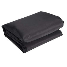 Regalo di aprile Copriletto Pieghevole, copriletto Pieghevole Nero Leggero, Resistente alle intemperie e Traspirante per Piscina Sedia da Spiaggia Letto Pieghevole da Cortile(85 * 33 * 107cm)