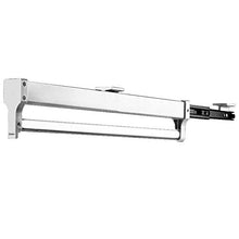 WTMLK Appendiabiti per Armadio Estensibile Armadio Estraibile Asta per Guardaroba Armadio Regolabile Appendiabiti Appendiabiti per Montaggio Superiore Heavy Duty TE889, Bianco 30 cm