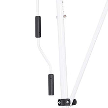 Cocoarm Tenda a Pinza Tenda da Balcone Regolabile in Altezza Resistente ai Raggi UV con manovella per Porta Finestra Esterna (Grigio)