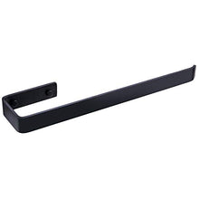 JS Portasciugamani Bagno Parete Porta Asciugamani Acciaio Inossidabile SUS304 Porta Salviette Appendi Cucina 40CM Spazzolato, Nero