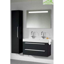RIHO - Set Mobile & Lavabo Slimline Set 72 100 x 38 h 60,5 cm - Legno laccato satinato