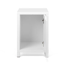 TemaHome Basic Comodino, Legno, Bianco, 34x34x50 cm