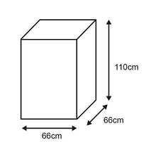 greemotion 127171 Telo di Copertura per Sedie Impilabili, Grigio, 66x66x100 cm