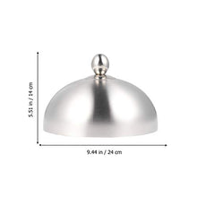 Cabilock Bistecca in Acciaio Inox Copertura del Cibo con Manico Copertura della Cupola del Cibo Cupola di Fusione del Formaggio Coperchio per Cottura a Vapore Coperchio per Imbastitura