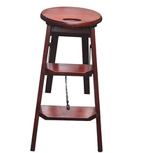 Sgabello Pieghevole Scaletta per Uso Domestico Bambini in Legno Massello per Bambini Arrampicata Bagno Antiscivolo Sgabello A Piedi Sgabello A Mano Sgabello da Lavaggio Facile da Mobile