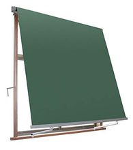 VERDELOOK Tenda da Sole Milos a Caduta avvolgibile con Braccetti 80 cm per ancoraggio, larghezza 1 m e altezza 2,5 m, verde