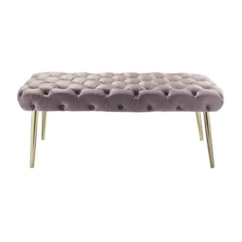 Panca Ottomana Ottomano Bench Poggiapiedi Scarpe Banco Negozio di Abbigliamento Cambio di Medicazione Sgabello Bedroom End Sgabello (Colore : C, Size : Length 100cm)