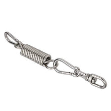 Tomanbery Kit per Sedia sospesa Resistente e Perfetta Sedia oscillante Anello di Rotazione a Molla Amaca Robusta Molla in Acciaio Inossidabile per amache
