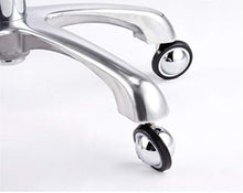 X.Home.Bar stool XZGang Turno di rotolamento Sgabelli, Acciaio Inox con 5 Ruote Medical Sgabello Laboratorio casa di Bellezza Parrucchiere Regolabile Lavoro Sgabello Crea Vita Semplice