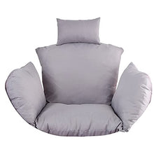 Cuscino per Sedia A Dondolo da Appendere A Uova, Antiscivolo Morbido Impermeabile Addensare Cuscino del Cesto Sospeso per Sedie Sospese Patio Giardino (Sedia Non Inclusa)