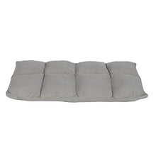 Zerone Sedia Pieghevole da Pavimento Utilizzabile Come Comoda Alternativa a Cuscino da Meditazione, Sedia pigra Sofa Bassa Divano Senza Piedi, 100 x 47 x 10 cm (Grigio)