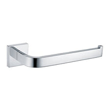 Weare Home in acciaio inox cromato Finished Modern argentati semplice design di accessori da bagno anello asciugamano portasciugamani da parete Luned¬ wandhalterung forare 1 St¼ck, 25.5*8.5*5.4cm