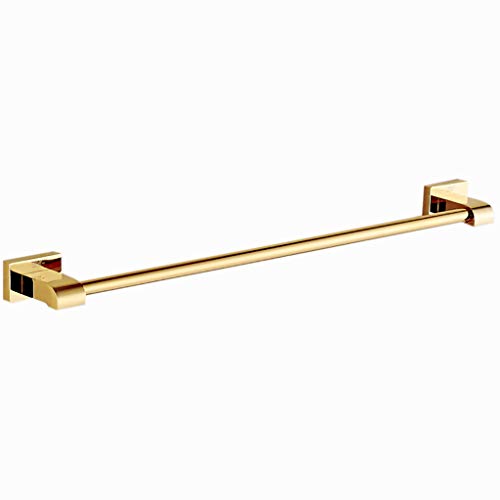 Portasciugamani, Ottone Bagno Accessori per La Cucina in Metallo Antico Porta-Asciugamano da Parete Monoforo Placcato in Oro Antico, 6 Dimensioni