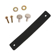 Maniglie del cassetto della porta della porta di cuoio 5pcs, cassettiera del cassettone del cassettiera del cassettiera del cassettiera della cassettiera, mobili molle del hardware del marrone 26 x 15