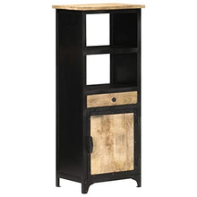 vidaXL Credenza Alta 45x32x110 cm in Legno Massello di Mango