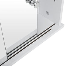 eSituro Armadietto Bagno con Specchio a Ante e Ripiani Regolabili Contenitore Armadietto a Muro SBP0029