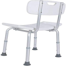 Sgabello da bagno Doccia / vasca da bagno Sgabelli lega di alluminio doccia Sedile Sgabello for / disabili Anti-Slip Anziani Mats doccia sedia regolabile in altezza con schienale 5 e manico Bagno Sedi
