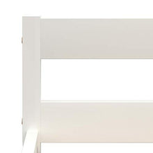 SKM Giroletto con 2 Cassetti Bianco in Massello di Pino 90x200 cm (22.77kg)