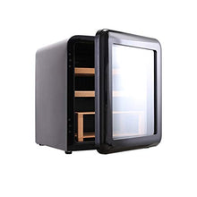 XJBHRB Armadio per Sigari, Armadio per Sigari Elettronico, Umidificatore per Sigari, Controlli Touch, 2 Ripiani in Legno + 1 Cassetto