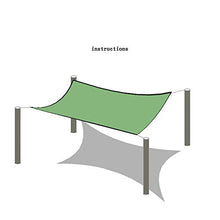 HTL Durevole 8-Pin Shading Net, Ispessito Shading Panno, Usato per Ombreiatura e Isolamento Termico Del Tetto, Balcone e Piscina. L'Ombreiatura Tasso È Del 90%,Nero,5M * 5M