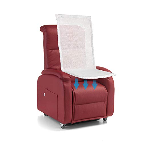 Goldflex Copripoltrona Traspiro Air Fresh, Elastico, Traspirante, Rinfrescante, Confortevole, Elimina Il Sudore, Made in Italy