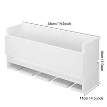 Vencipo Portabottiglie Vino Legno per 4 Calici Vino Rosso Organizer, Mensole da Muro Design per Cantinetta Vino, Bianca Scaffale Legno Vino Accessori per Sala da Pranzo, Camera da Letto e Cucina.