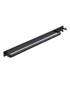 Portasciugamani Senza Perforazione, portasciugamani unipolare, mensola Bagno in Alluminio Space Space, portasciugamani Minimalista-C 40 cm