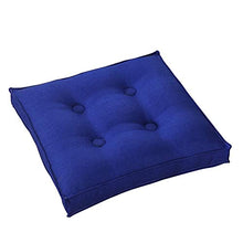 HYLX Cuscino Sedile, Cuscino Sedia, Cuscino Sgabello Rotondo, Cuscino Sedia Floreale Antiscivolo in Cotone Spesso, per Giardino, terrazza Esterna