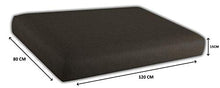 Saving Pack Set di 8 cuscini per divano pallet / euro pallet 3 posti + 3 schienali + angolo + cuscino | Rimovibile | Interni ed esterni | Colore antracite | Schiuma ad alta densità.