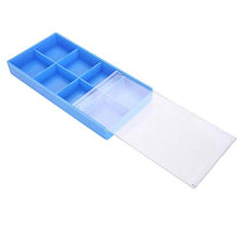 Guarda i Risultati Contenitore di plastica, Scatola di immagazzinaggio per espositore, 8 Griglie Anello portautensili per orecchino