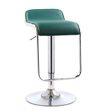 LF- Bar Stool Bar Stool Moda Creativa Bar Chair Casa Schienale Alto Seggiovia Bar Stool Rotante ad Alta Sgabello Sgabello Colazione Ristorante Ascensore Sgabello semplicità (Color : Dark Green)