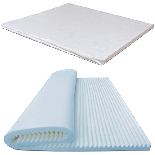 Baldiflex Emporio Correttore Materasso Matrimoniale Topper Memory Fresh Wave H6 con Fodera Maxicool 180x190 cm