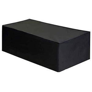 Coperture Per Mobili Da Giardino,Copertura Tavolo Giardino Esterno Impermeabile Rettangolare 210d Oxford Stoffa Telo Copri Protettivo Per Tavolo E Sedie Da Esterni Divano ,135x135x75cm(53x53x30in)