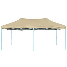 vidaXL Tenda Pieghevole Pop-up 3x6 m da Giardino Crema Tendone Gazebo da Party