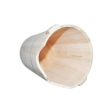 NUBAOgy Barile Del Bagno Del Piede Dell'abito Profumato, Barilotto Di Pedicure, Bacino Del Piede Di Legno, Bacino Di Pedicure, Vasca Del Piede Di Legno Solido, Adatto Ad Alberghi, Casa, 38 * 48 * 33cm
