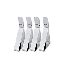 N\C 4 Pz Tovaglia In Acciaio Inox Tavoli Copertura Clip Titolare Panno Morsetti Esterni Campeggio Partito Tavolo Copertura Clip Forniture Casa