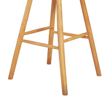 XIN CHANG LWH Sgabelli in Legno Alto, Sedia a Barre Sedia Comoda Cornice in Legno Sedia da Pranzo Sedia da caffè Sedia Sedile Altezza: 75 cm (Color : Green2)