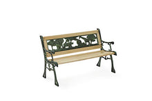 LIFA GARDEN Panchina per Bambini, Panchina da Esterno in Legno, Panchina da Giardino 2 Posti, Panchina da Interno, Max 80 kg