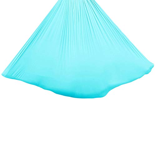 ZCXBHD Amaca Sensoriale Elasticity Therapy Swing con capacità 200kg per Bambini e Adulti con Bisogni Speciali di Autismo ADHD (Hardware Incluso) (Color : Lake Blue, Size : 150x280cm/59x110in)