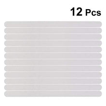Yardwe 12 PCS Strisce Antiscivolo Adesivi per Doccia Strisce di Sicurezza per Il Bagno Strisce Trasparenti Antiscivolo Adesivi per vasche Docce Scale e Pavimenti