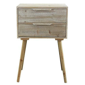 H inHouse srls Mobiletto con 2 Cassetti, Mis. 50 x 37 x 80 cm