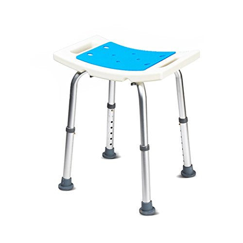 MGMDIAN Sedia da Bagno - Sedia da Bagno per Anziani Sedia da Toilette Sedia da Bagno per Donna Incinta - Sgabello da Bagno Antiscivolo Accessori da Bagno