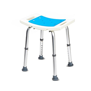MGMDIAN Sedia da Bagno - Sedia da Bagno per Anziani Sedia da Toilette Sedia da Bagno per Donna Incinta - Sgabello da Bagno Antiscivolo Accessori da Bagno