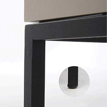 HYY-YY Modern Piano di Vernice Comodino Camera Locker, Materiale: Pannelli a Base di Legno, Bianco Opaco.