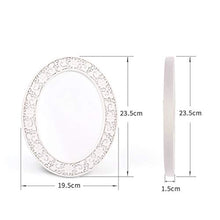 LLG Household Items& Specchio for Il Trucco in Stile Europeo Retro Decorazione della casa Dressing Specchio Rose Garden Desktop