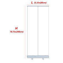 Schermo Divisorio a Distanze Sociali, PVC Trasparente, Schermo in PVC Pop Up, Roll Up Trasparente, Barriera in Trasparente Portatile