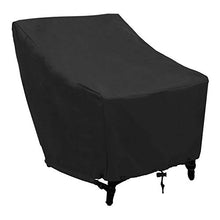 perfecthome Fodera per Sedia da Giardino 210D Nera, Copertura Protettiva per mobili da Tavolo Impermeabile, Copertura Impermeabile per Giardino all'aperto, Copertura Protettiva per Sedia da functional